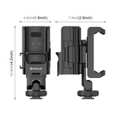Abrazadera de expansión para teléfono con marco protector PULUZ para DJI OSMO Pocket 3, compatible con poste de trípode